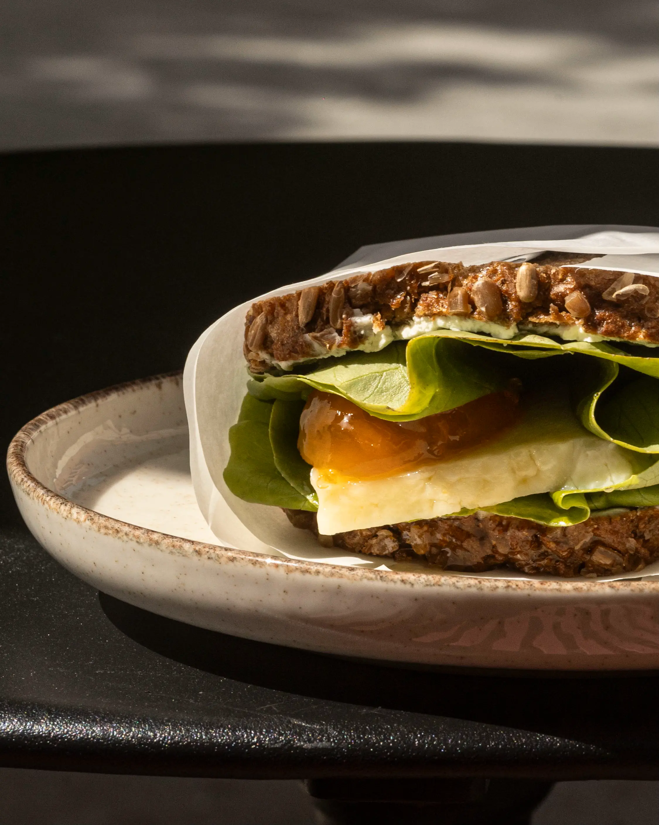 Gourmet sandwiches with premium ingredients